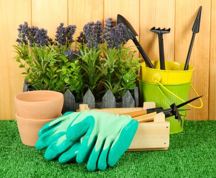 Monitoring and corrective actions in garden services